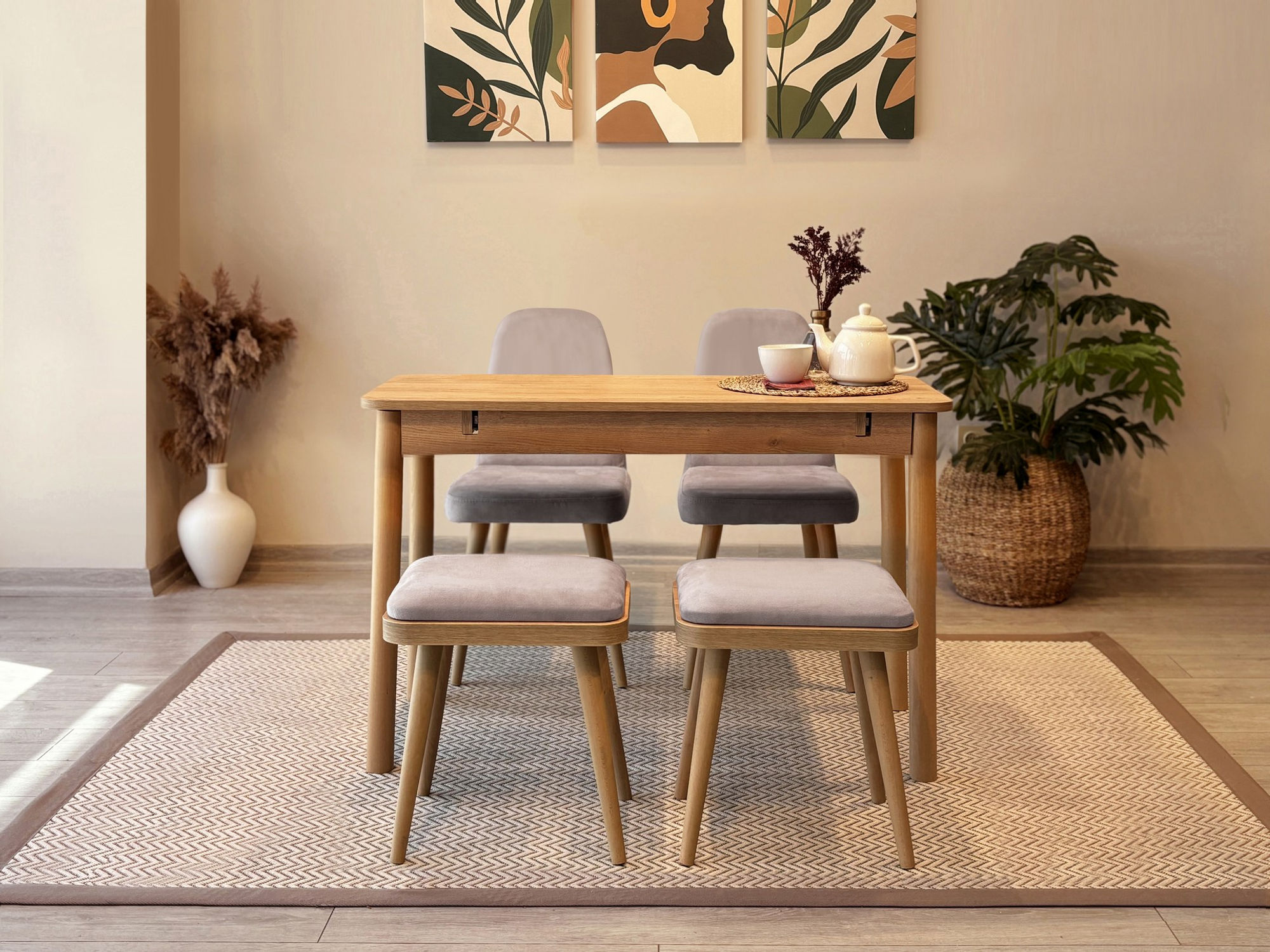 Vina Mini 02 0701 - Oak, Soho Grey