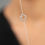 Thumbnail: Lustrous Zirconia Silverwave Bracelet