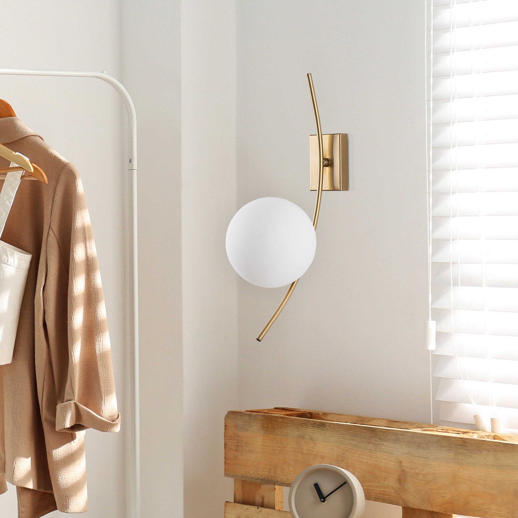 Lumineer Elegance - Metal Aura Wall Lamp