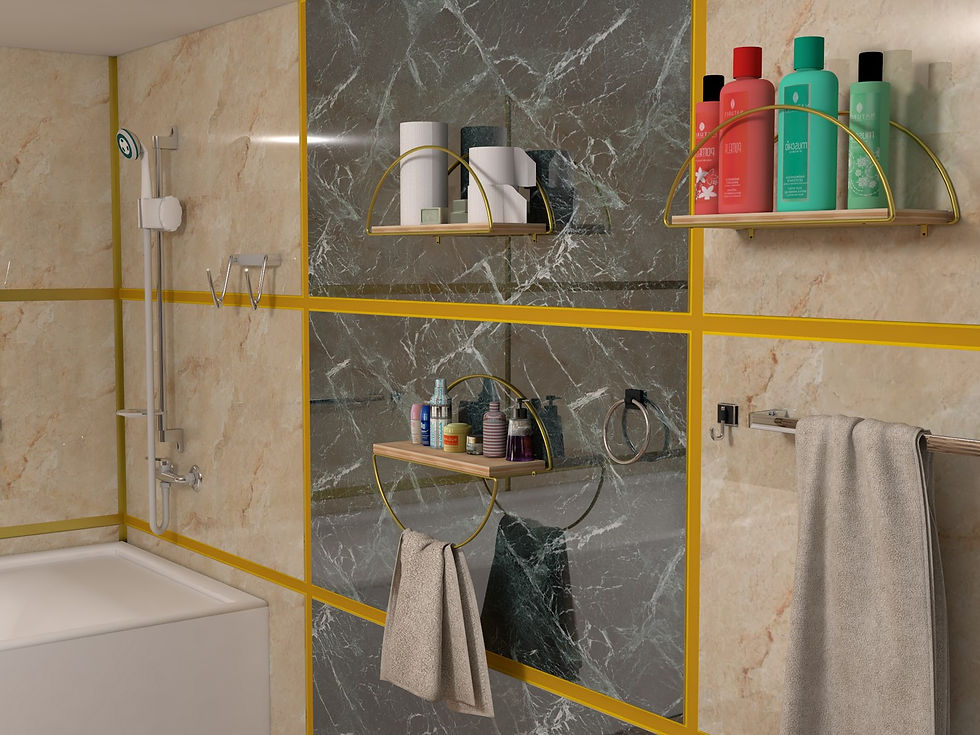 Thumbnail: Dekoratif Duvar Rafi 2