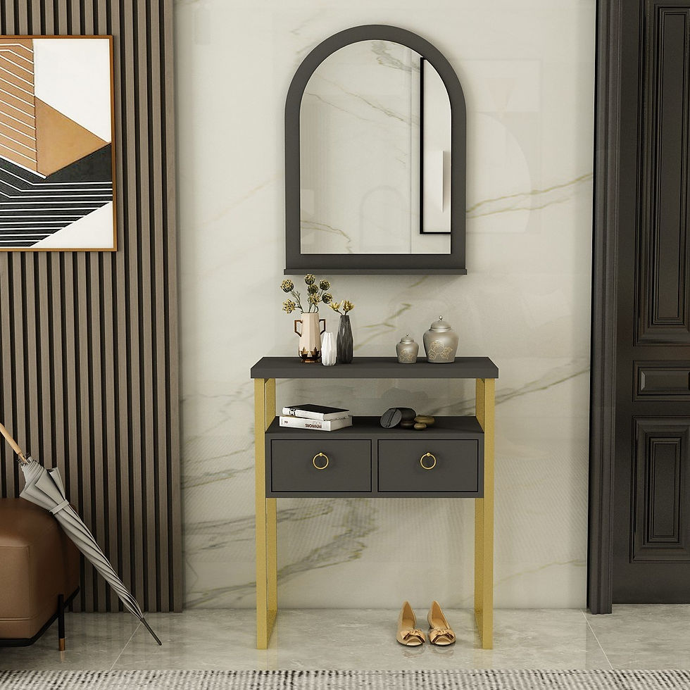 Mipa Mirrored - Anthracite