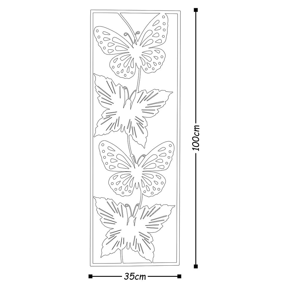 Thumbnail: Metal Art Butterfly