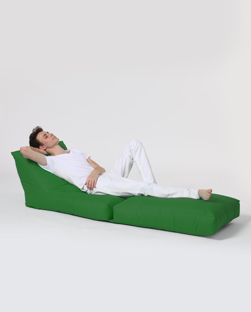 Thumbnail: Siesta Sofa Bed Pouf - Green