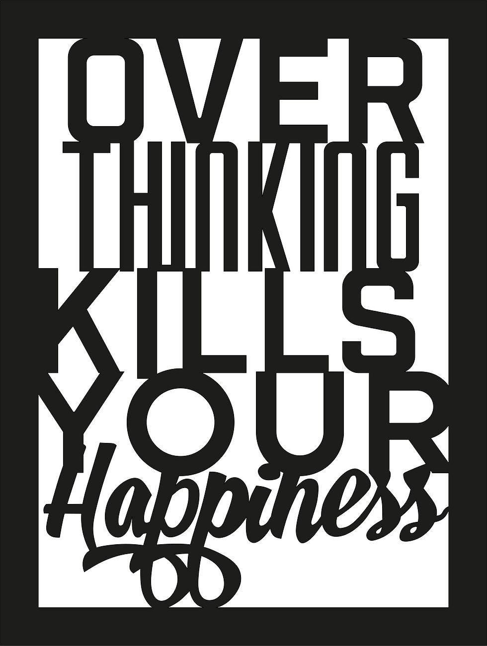 Thumbnail: Over Thinking Kills Your Happiness