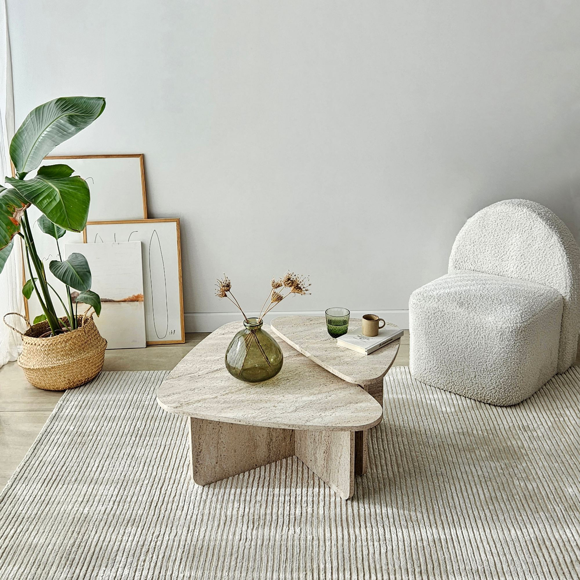 Ballare Set - Travertine