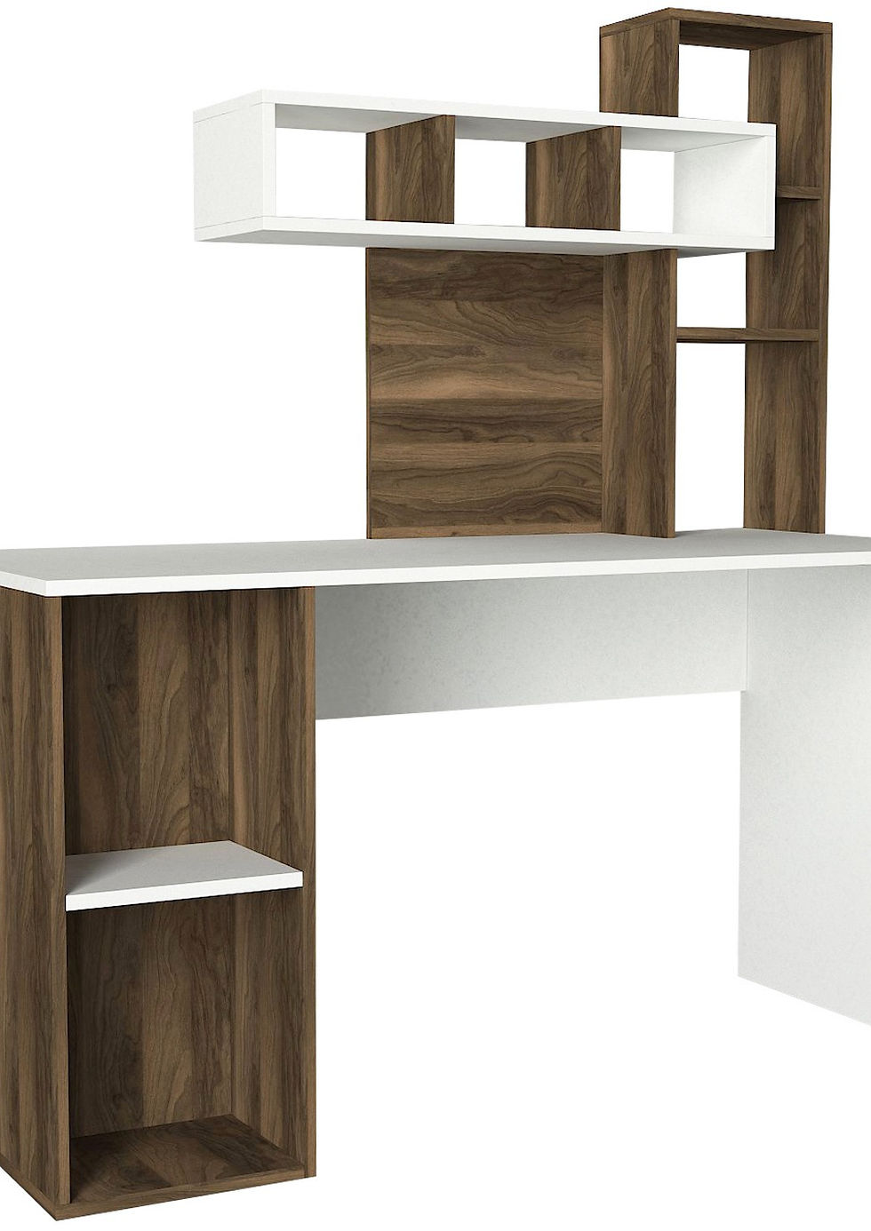 Thumbnail: Coral - White, Walnut