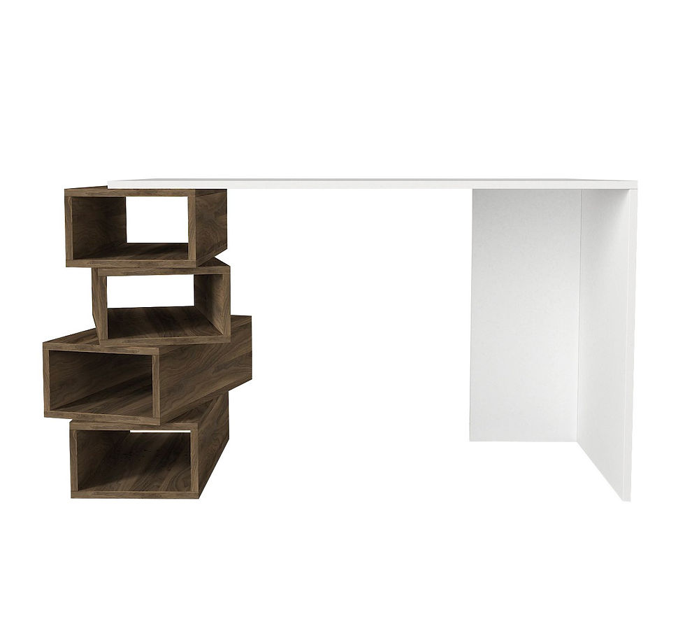 Thumbnail: Jenga - White, Walnut