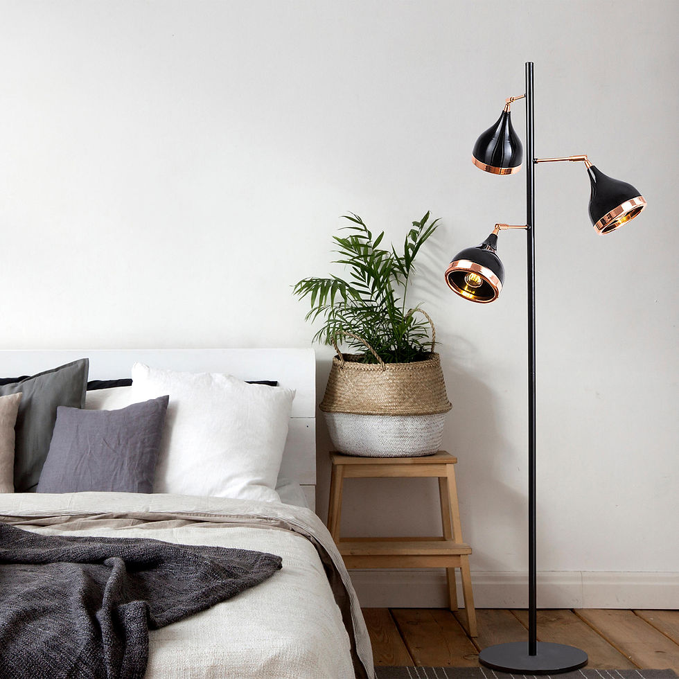 Lumoscape CopperGlow Floor Lamp