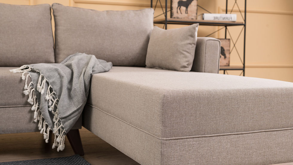 Thumbnail: Bella Corner Sofa Right 1 - Cream