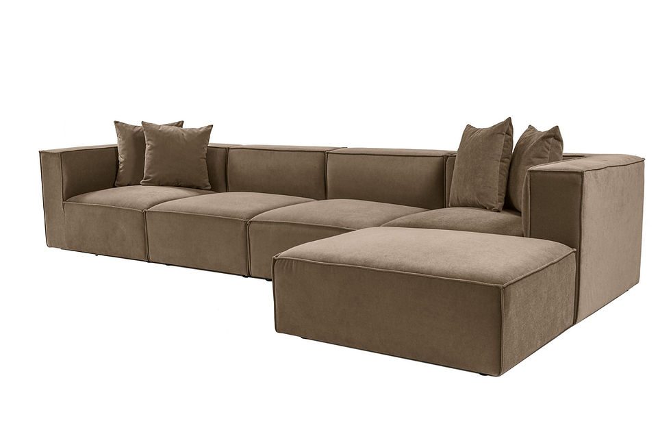 Thumbnail: Sora (L1-O1-O1-1R-POUFFE ) - Brown