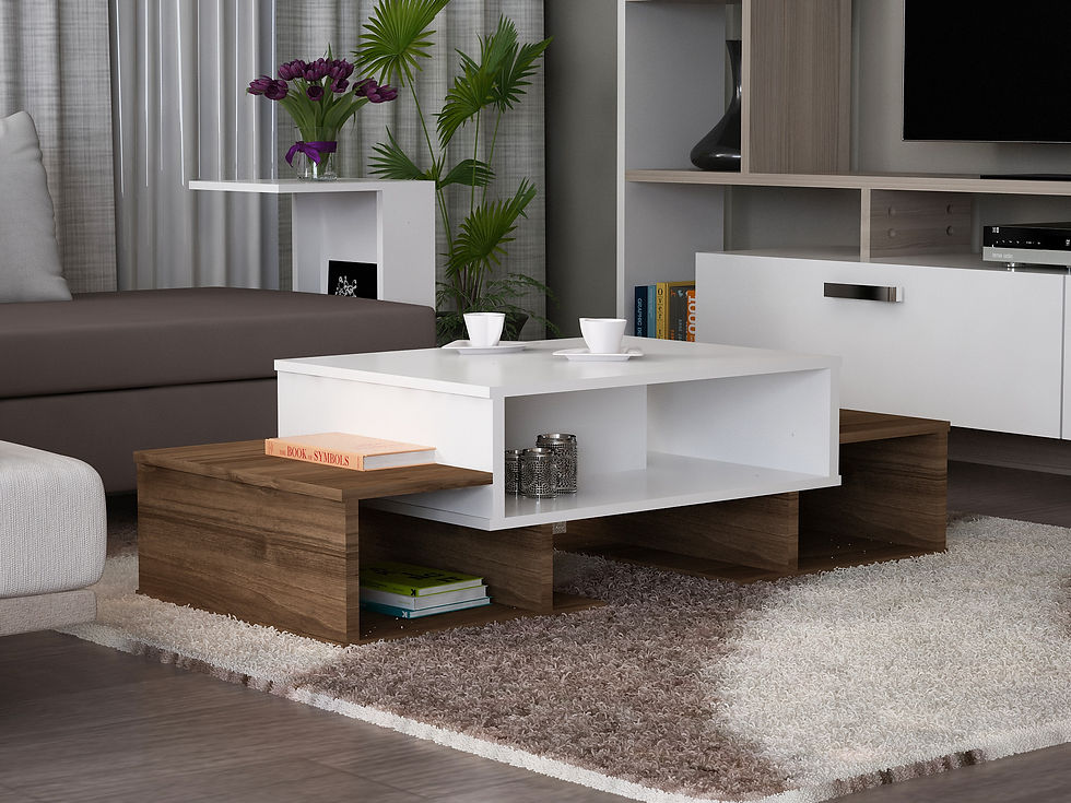 Thumbnail: Sarafina - White, Walnut