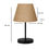 Thumbnail: LuminaJute GlowLamp 36 - Modern Elegance in Cream