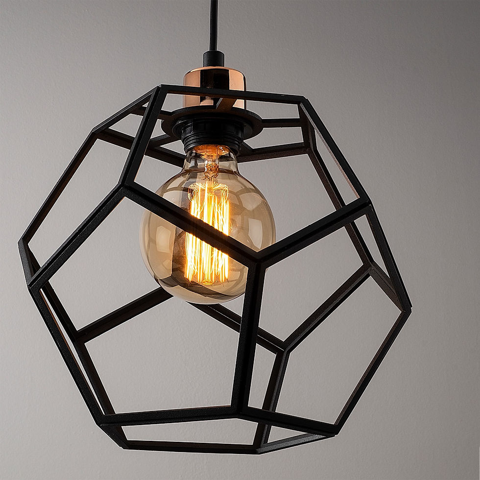 Thumbnail: LuxeLume NoirChic Chandelier
