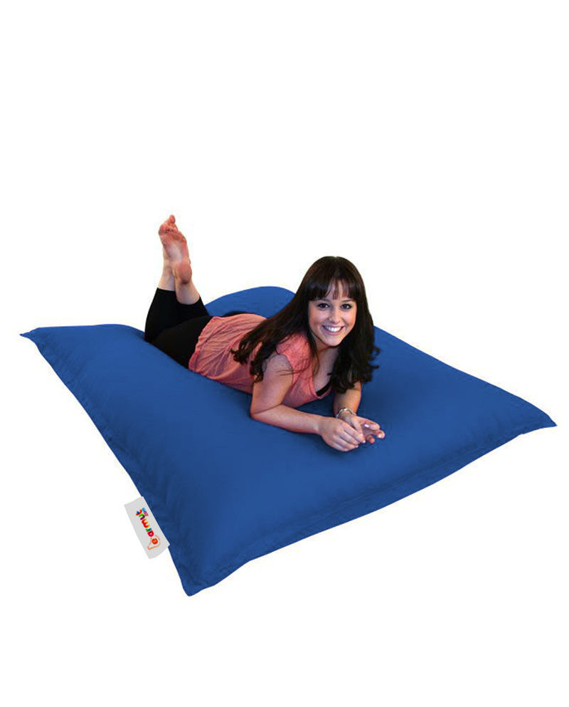 Thumbnail: Cushion Pouf 100x100 - Blue