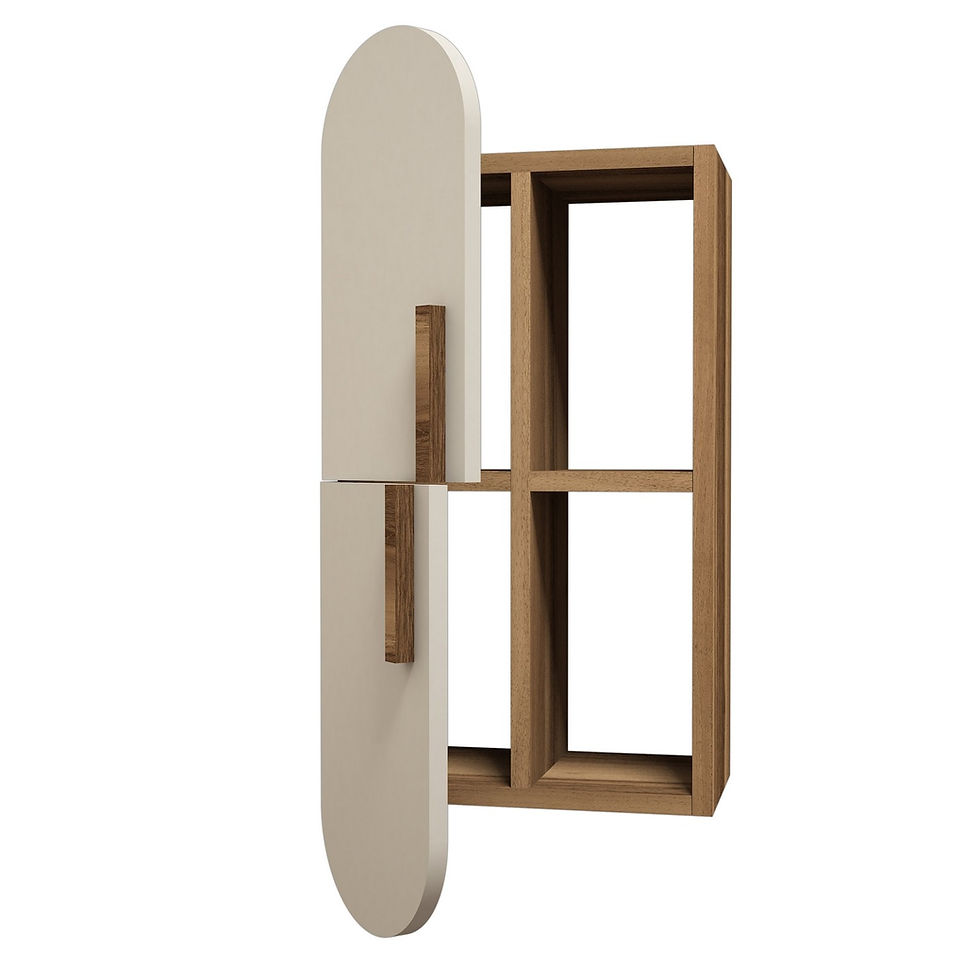 Thumbnail: Rose - Walnut, Cream