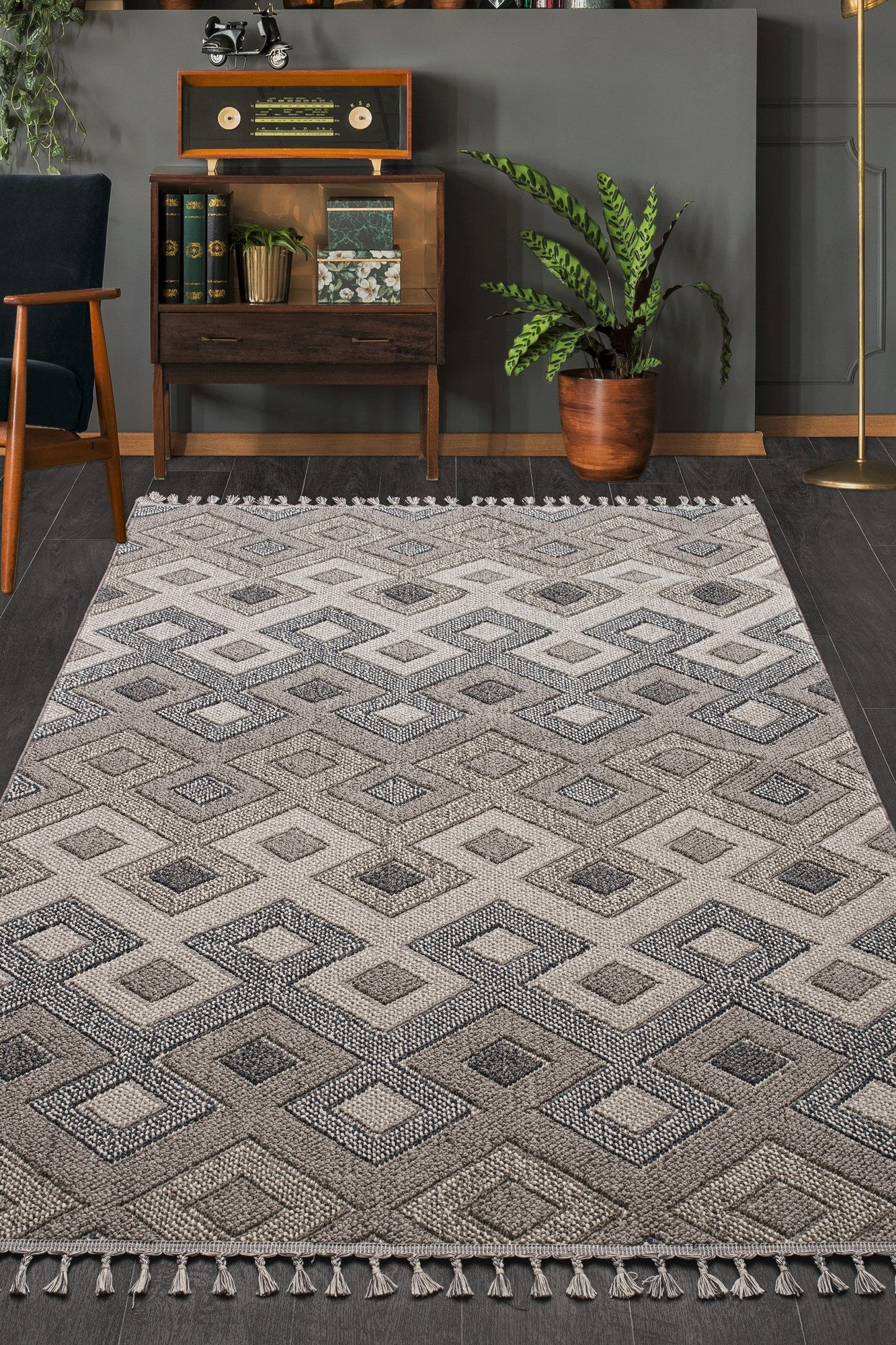 Beverly 2262 - Beige, Grey