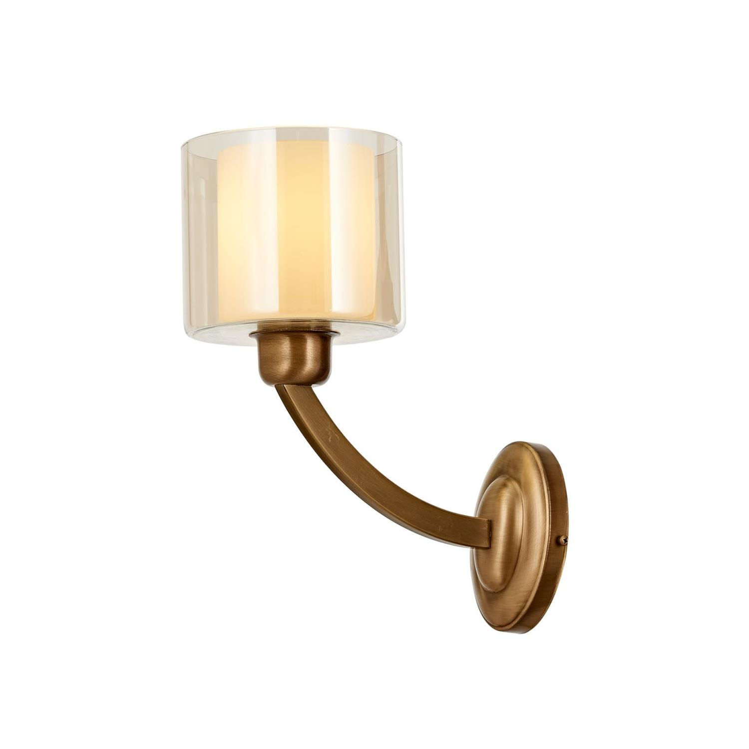 LuminaGlint Copper Wall Sconce