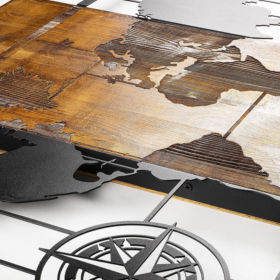 Thumbnail: World Map With Compass