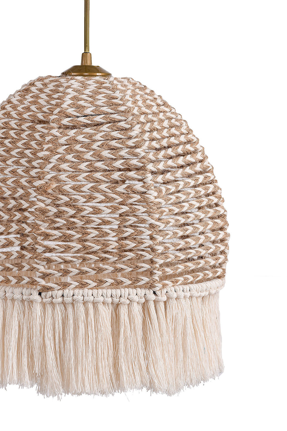 Thumbnail: EcruBoho Glow Chandelier 30cm Elegance