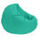 Thumbnail: Iyzi 100 Cushion Pouf - Turquoise