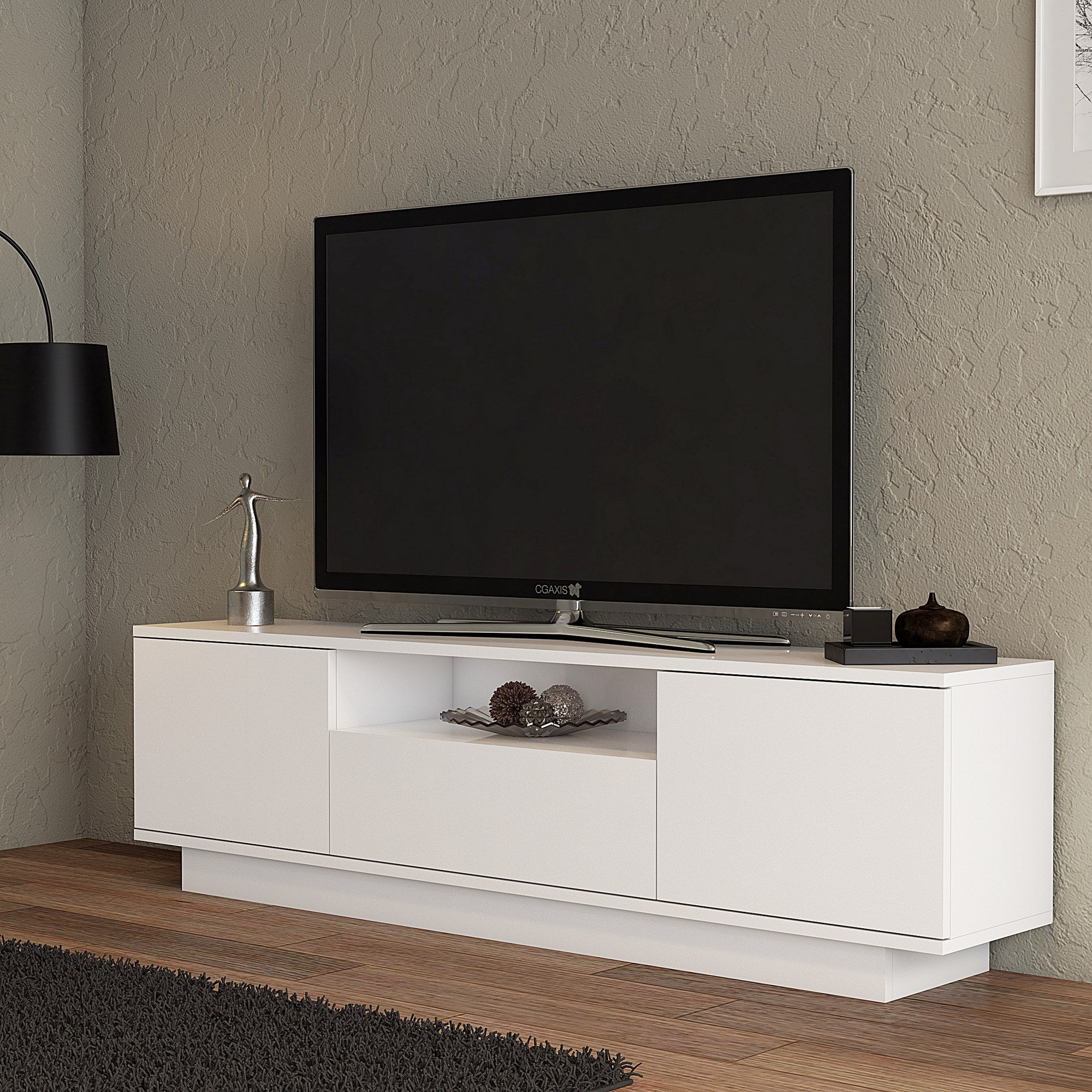 Yuki TV Stand - White