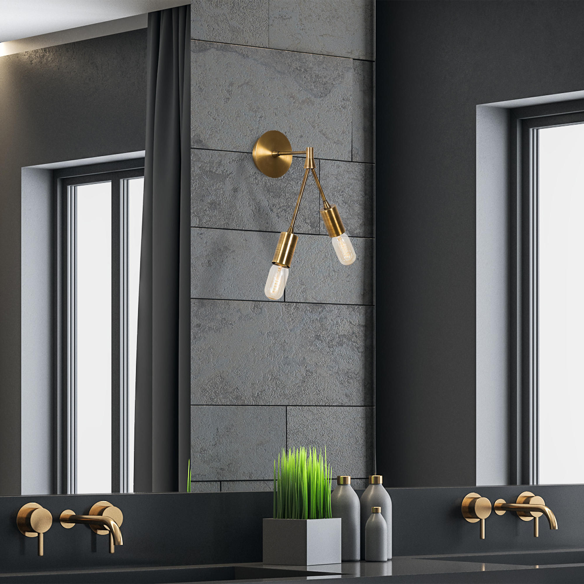 LustraVibe Vintage Wall Lamp