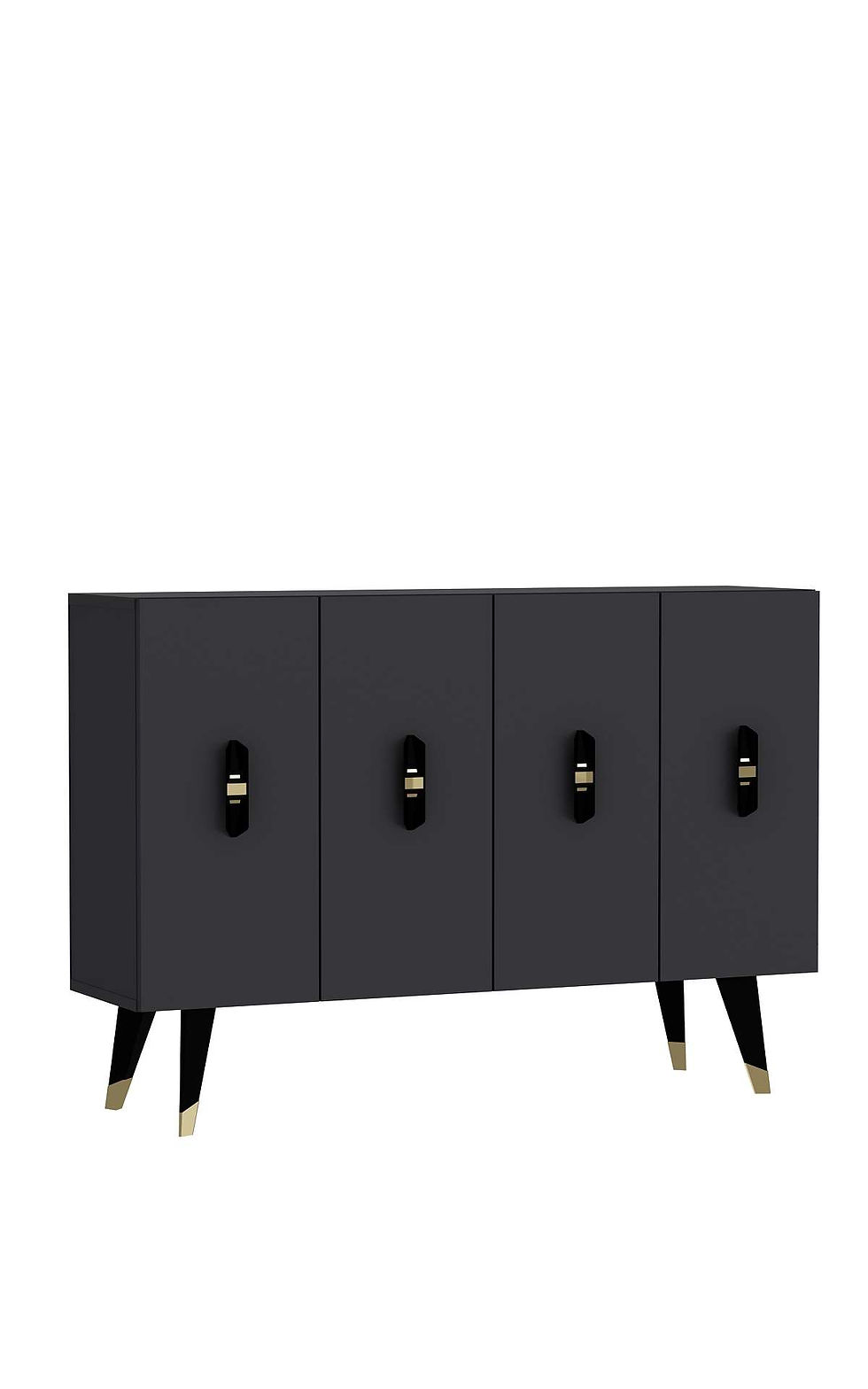 Thumbnail: 8170KM-32 - Anthracite, Black, Gold