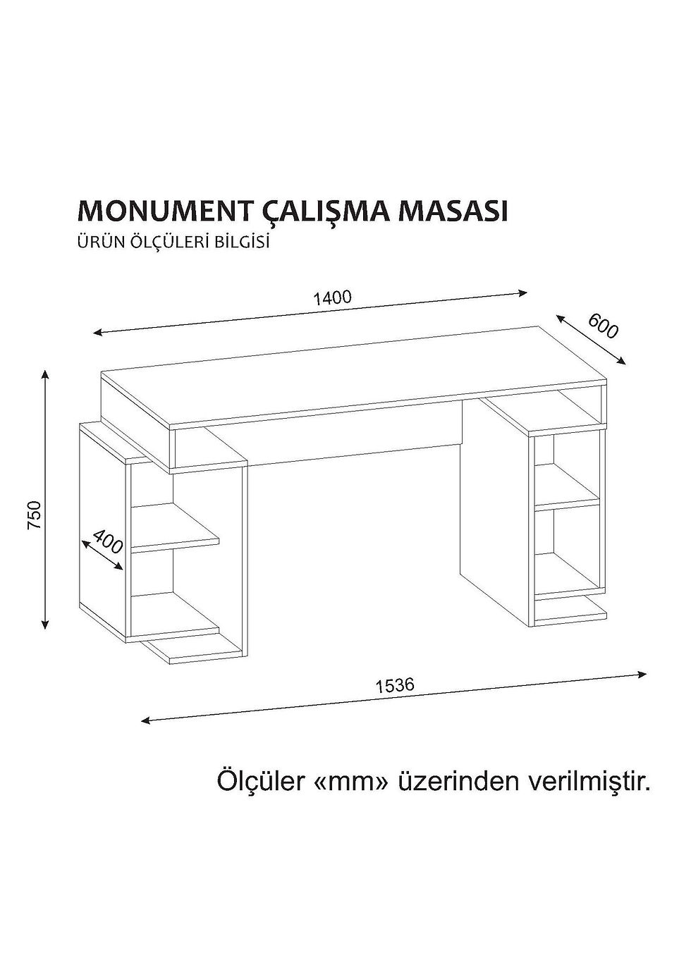 Thumbnail: Monument - White, Walnut