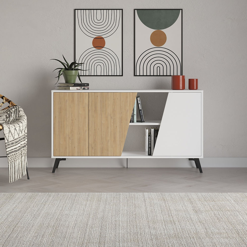 Fione 150 - Oak, White