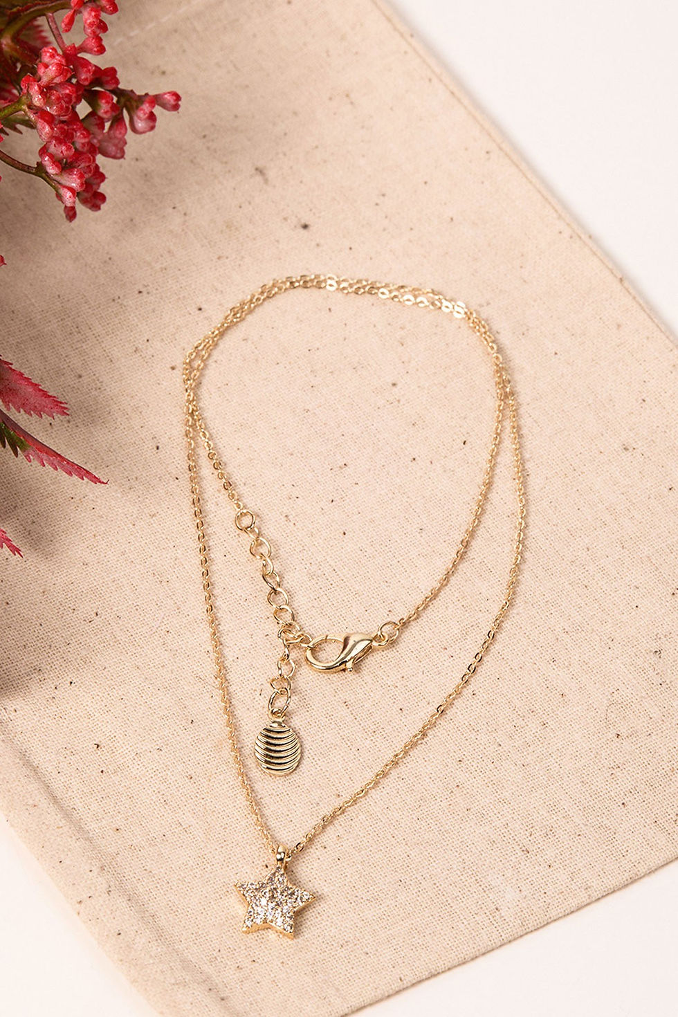 LustraLink: Eternal Shine Metal Necklace