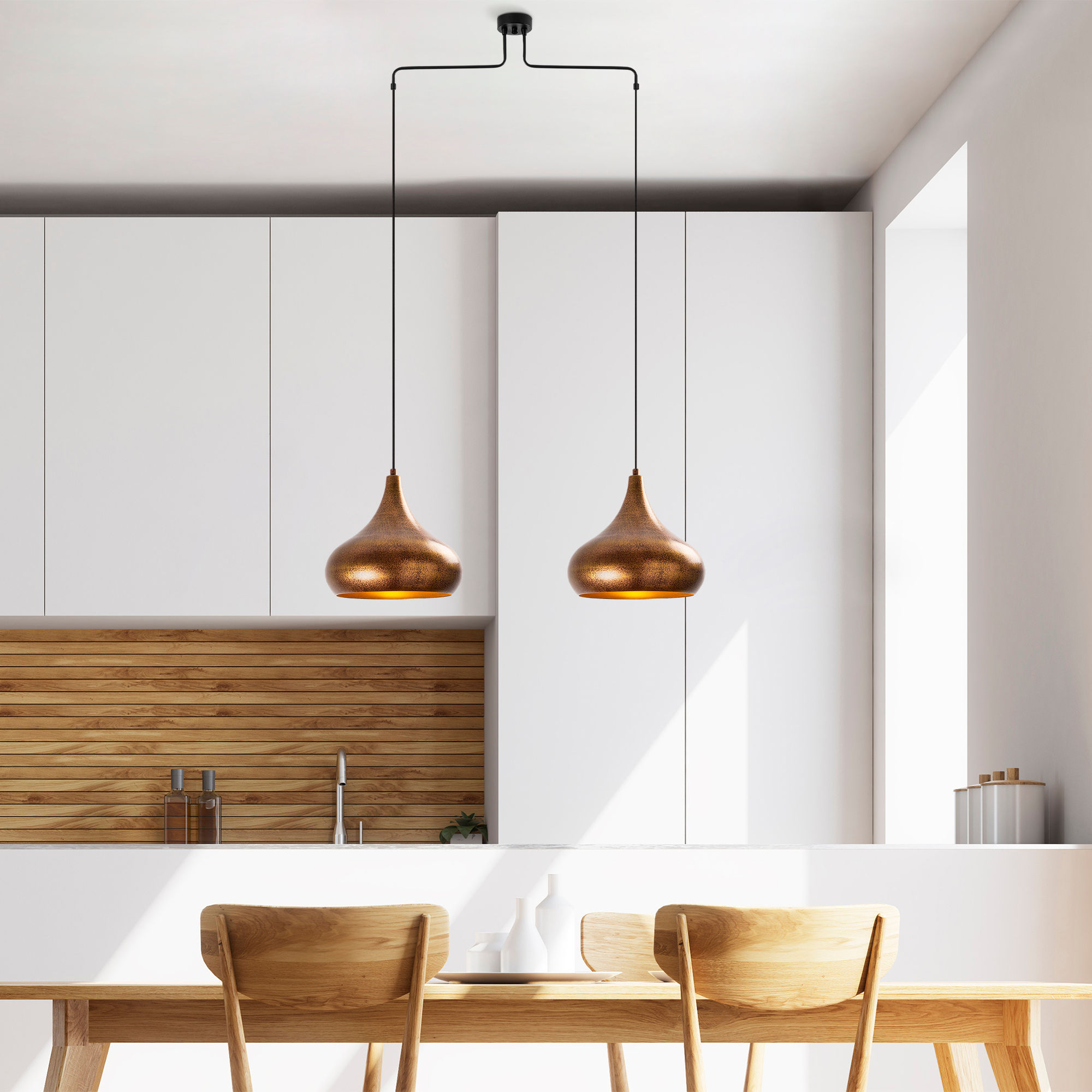 LustraGlow Patina Chandelier Elegance 141