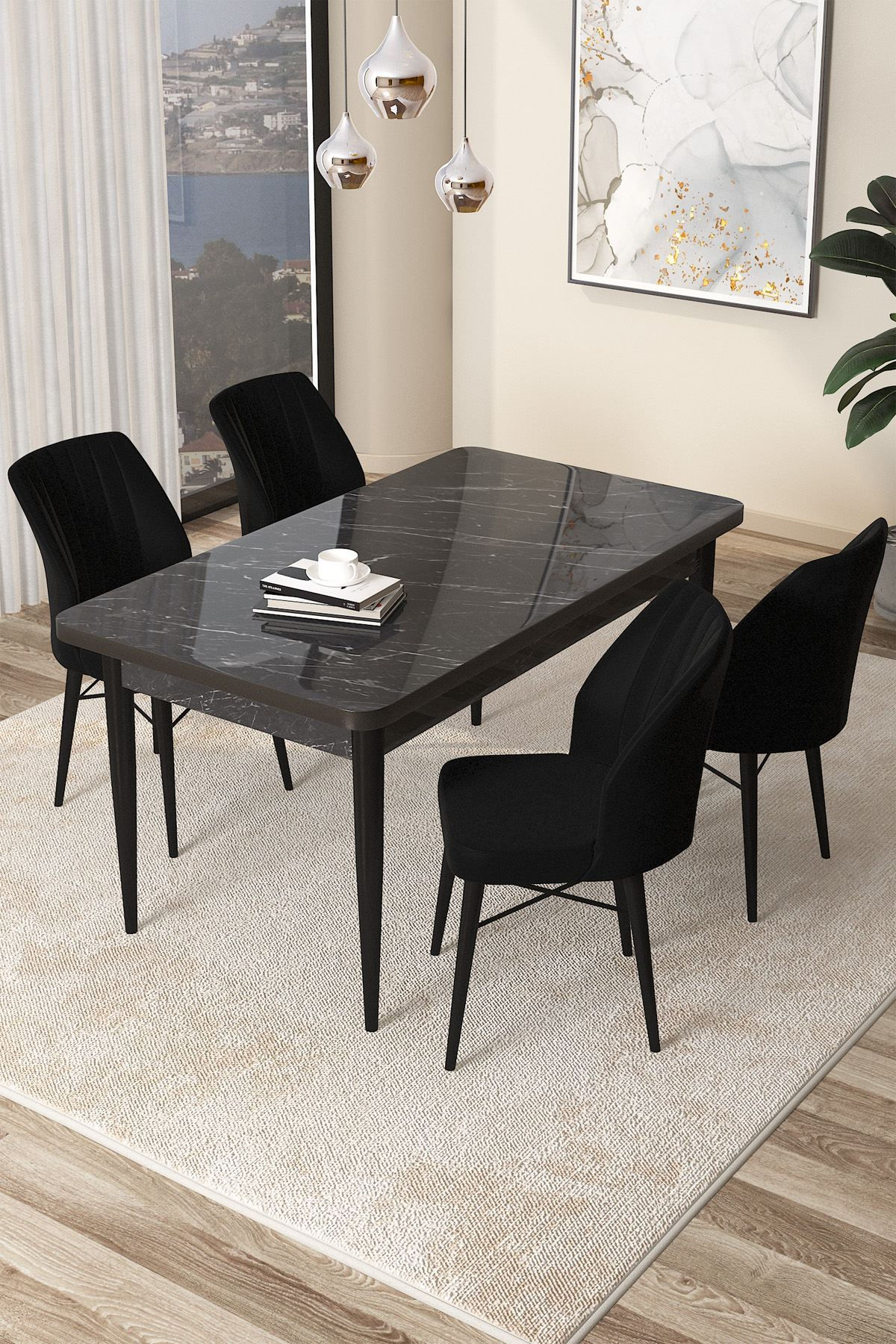 Arp - Black Marble, Black