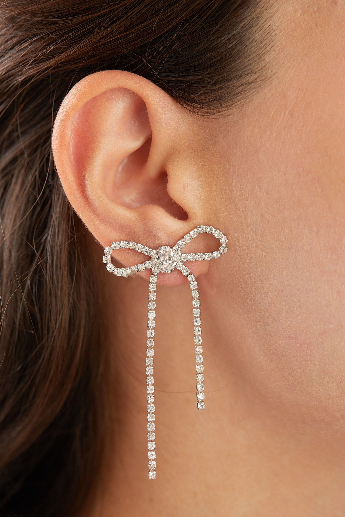 LuxeLustre Silver Earrings: Timeless Elegance
