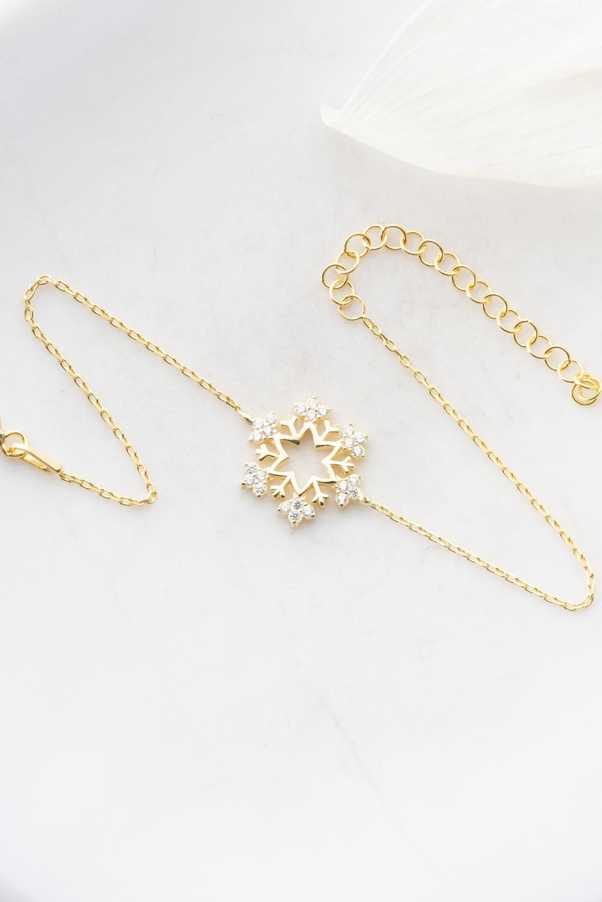 LustraZir Sterling Charm Bracelet