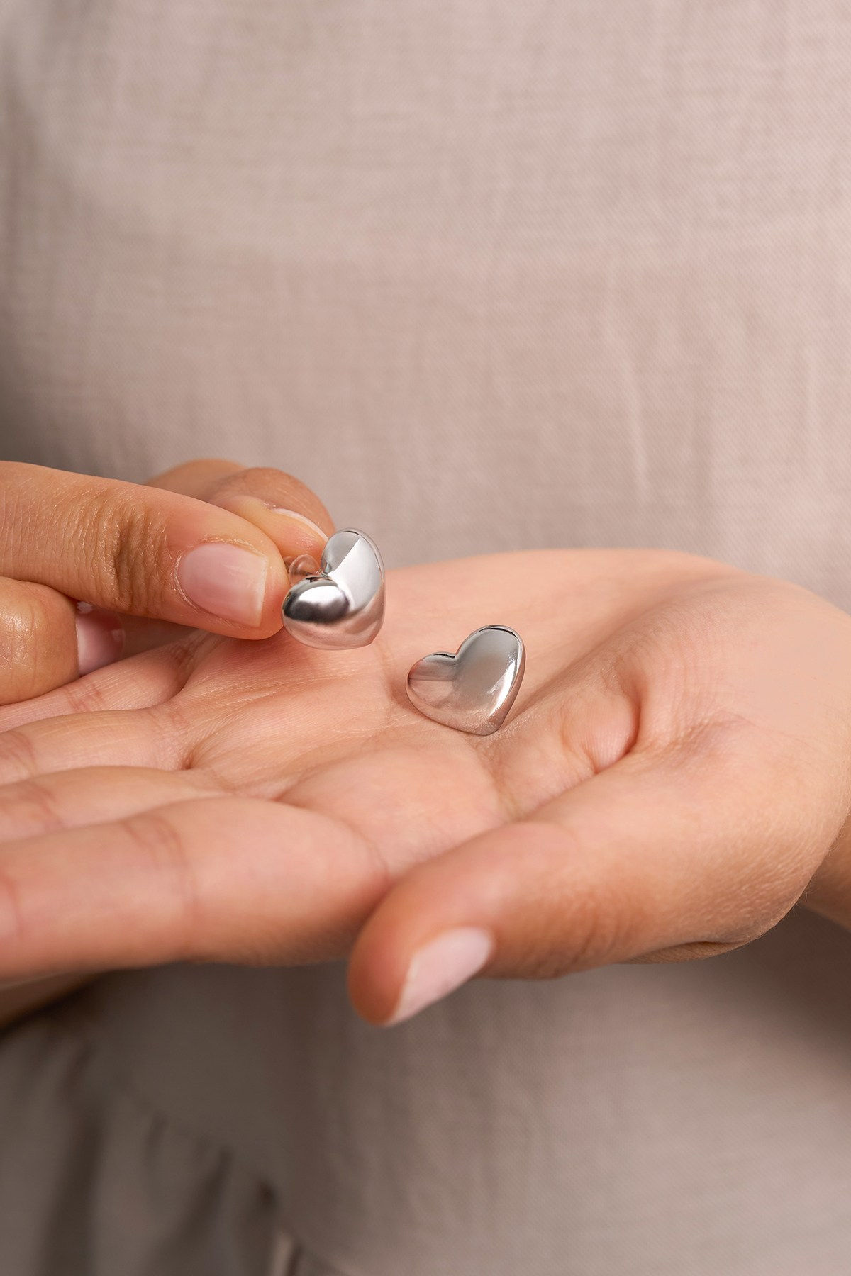 SilverLuxe Radiant Metal Earrings
