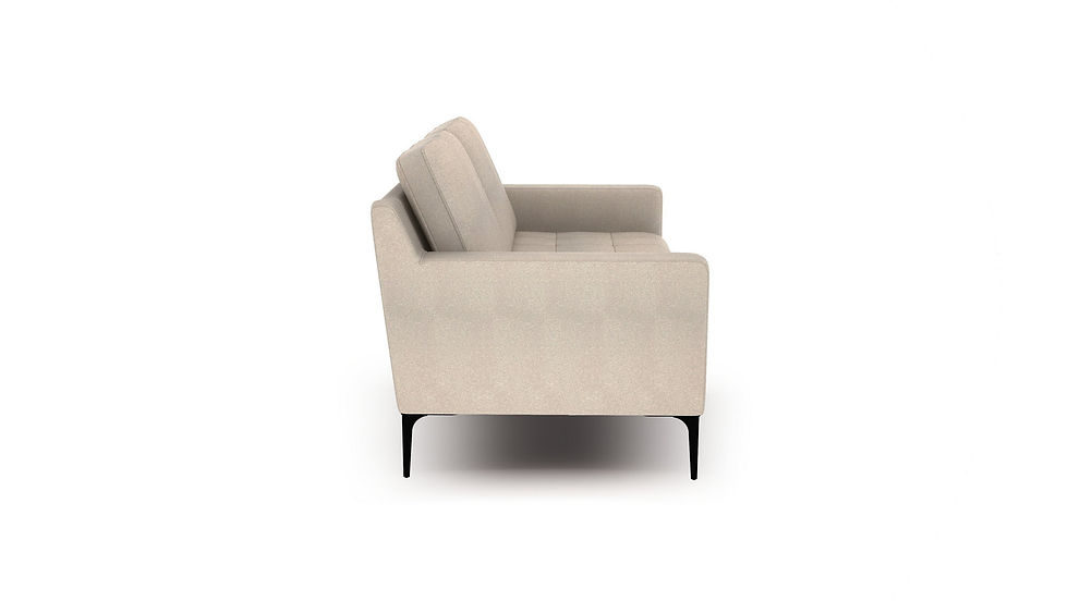 Thumbnail: Normod 2 Seater - Beige, Black