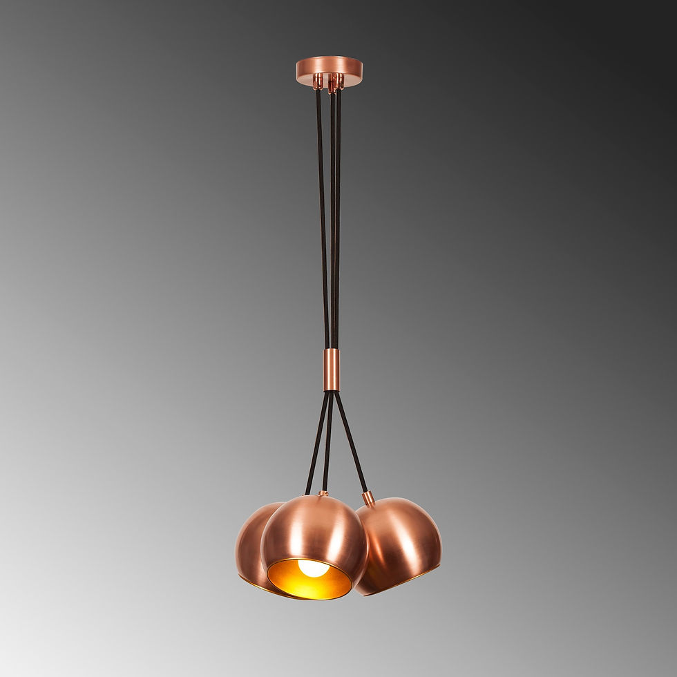 Thumbnail: LustreNova: The Copper Chic Chandelier