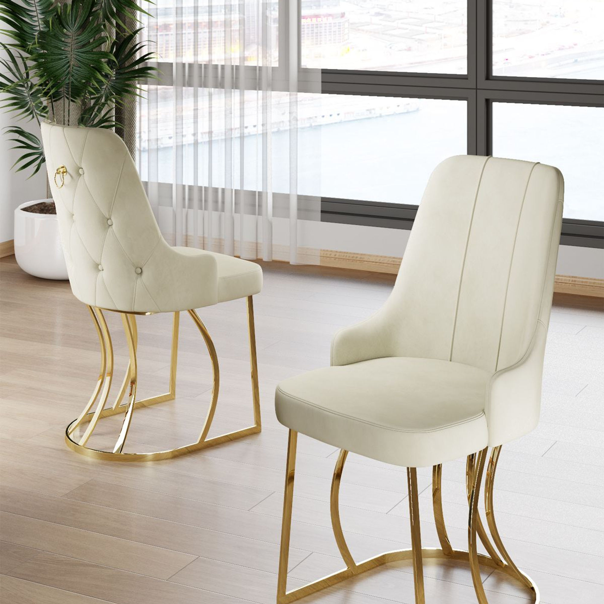 Puva - Cream, Gold