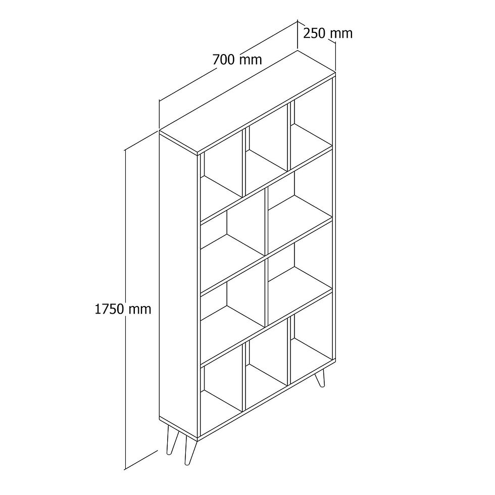 Thumbnail: Sahra Bookshelf - Baroque Walnut