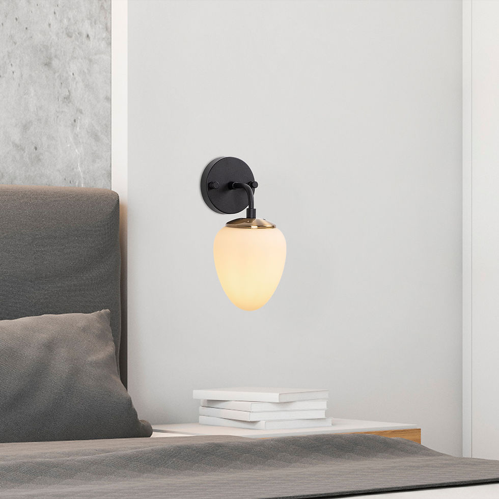 Thumbnail: Luminara Luxe: GleamMetal Wall Accent Lamp