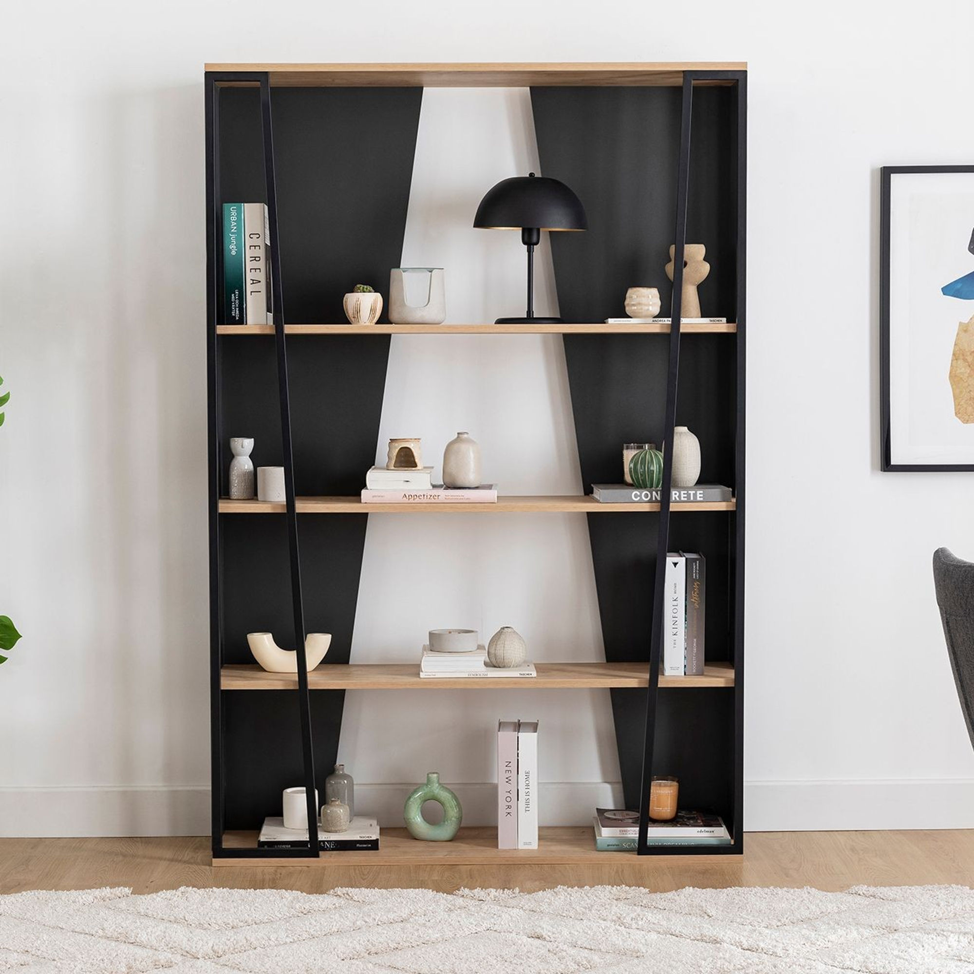 Lissa Bookshelf - Black