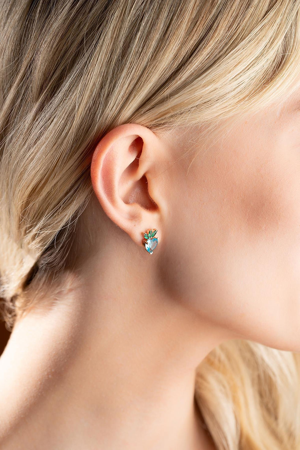 Thumbnail: LuxeZirconia Rose Silver Drops