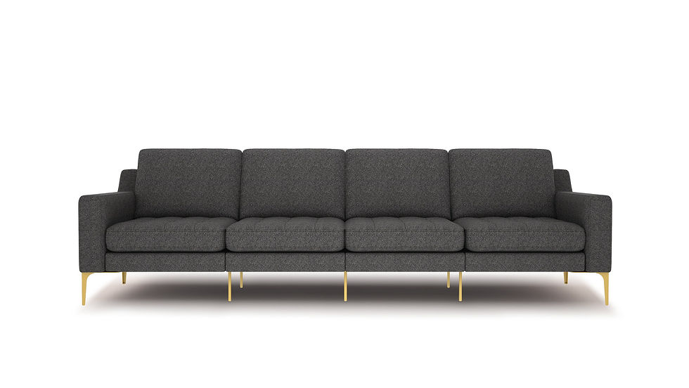 Thumbnail: Normod 4 Seater - Anthracite, Gold