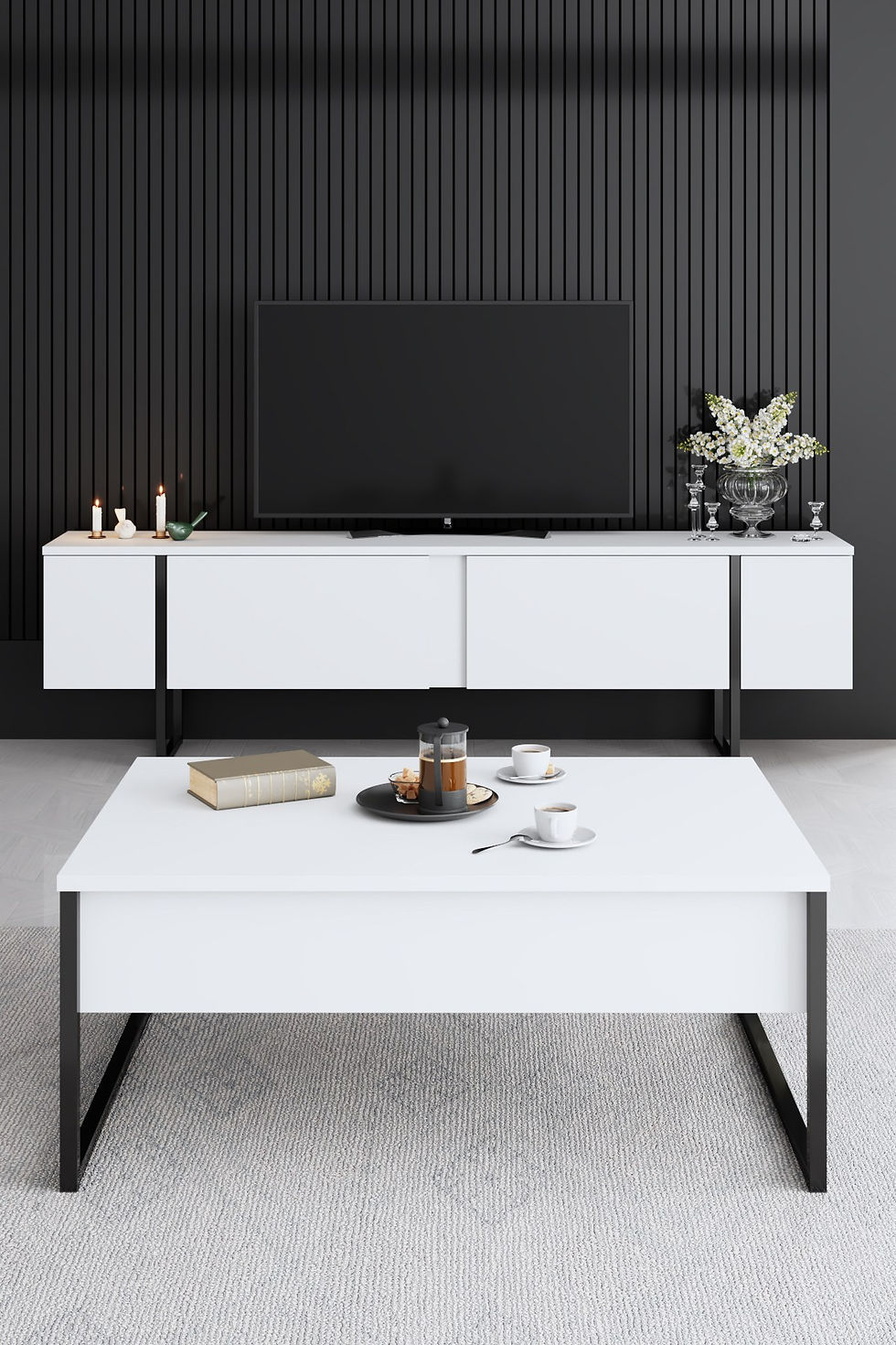 Thumbnail: Luxe - White, Black