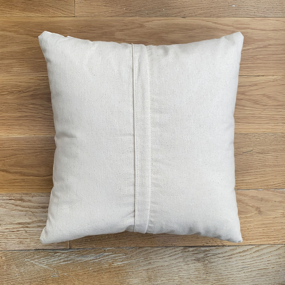 Thumbnail: Enki Organic Woven Punch Pillow With Insert