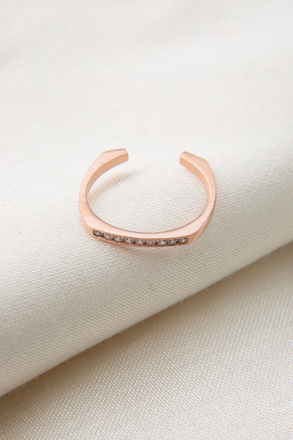 Thumbnail: LunaSilva Adjustable Sterling Elegance Ring