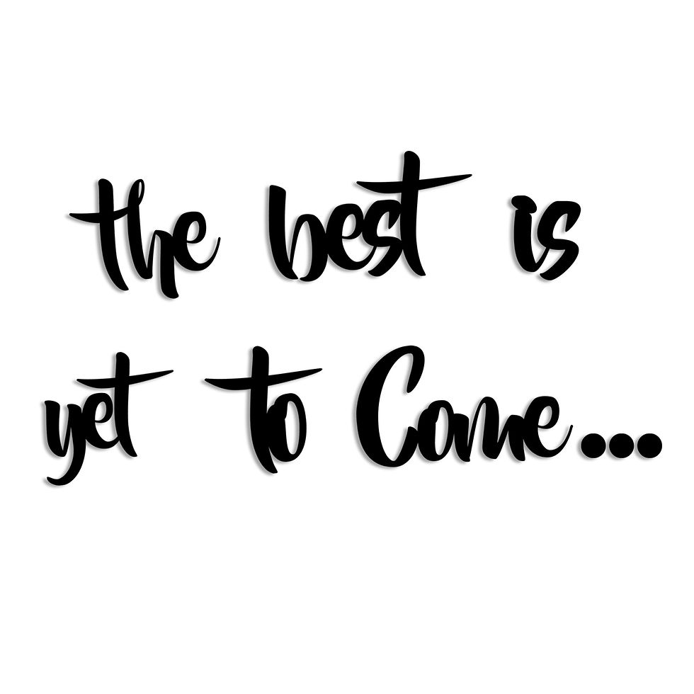 Thumbnail: The Best is Yet To Come
