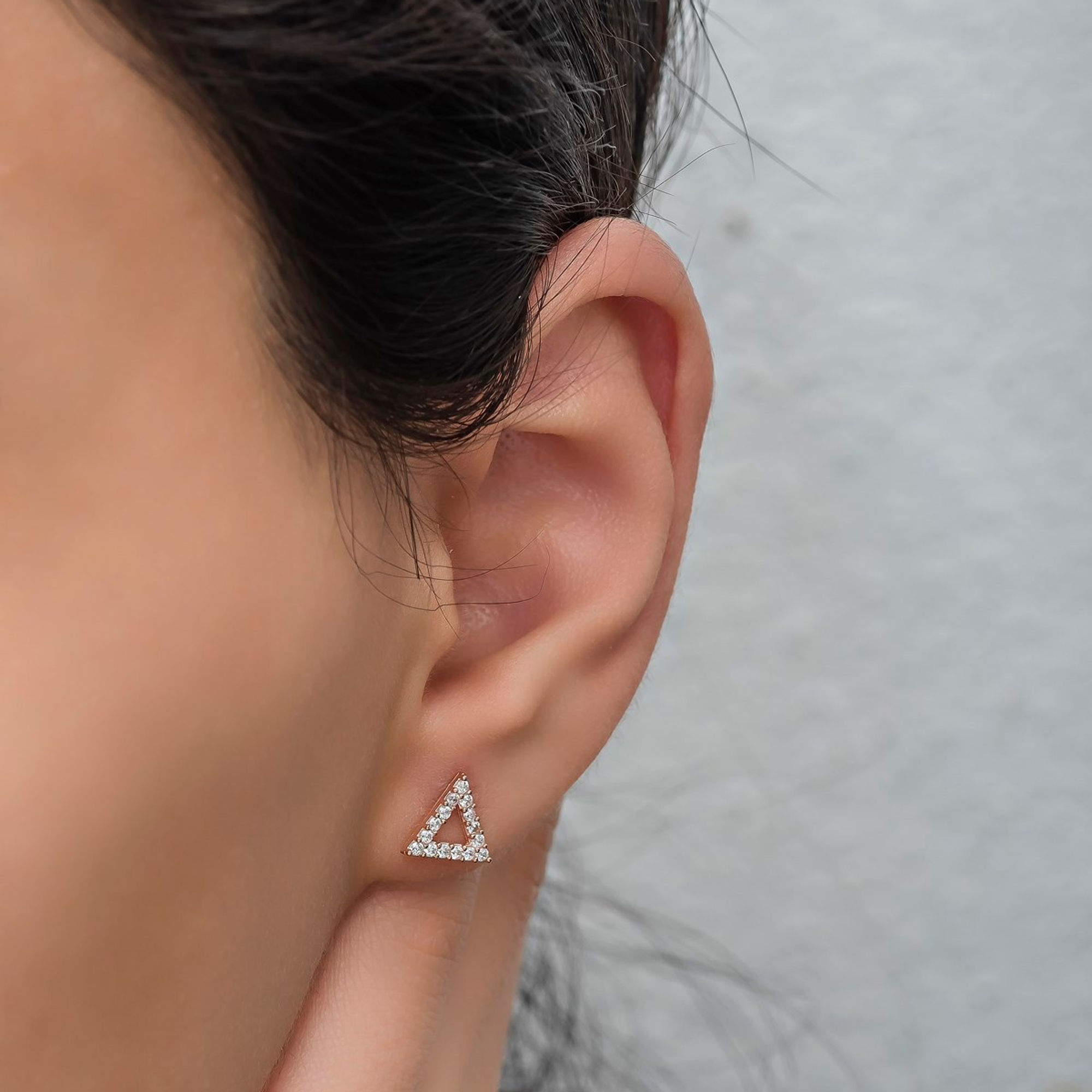 LustrousNova Silver Studs