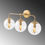 Thumbnail: LustraNova: Glam Metal Wall Light Elegance