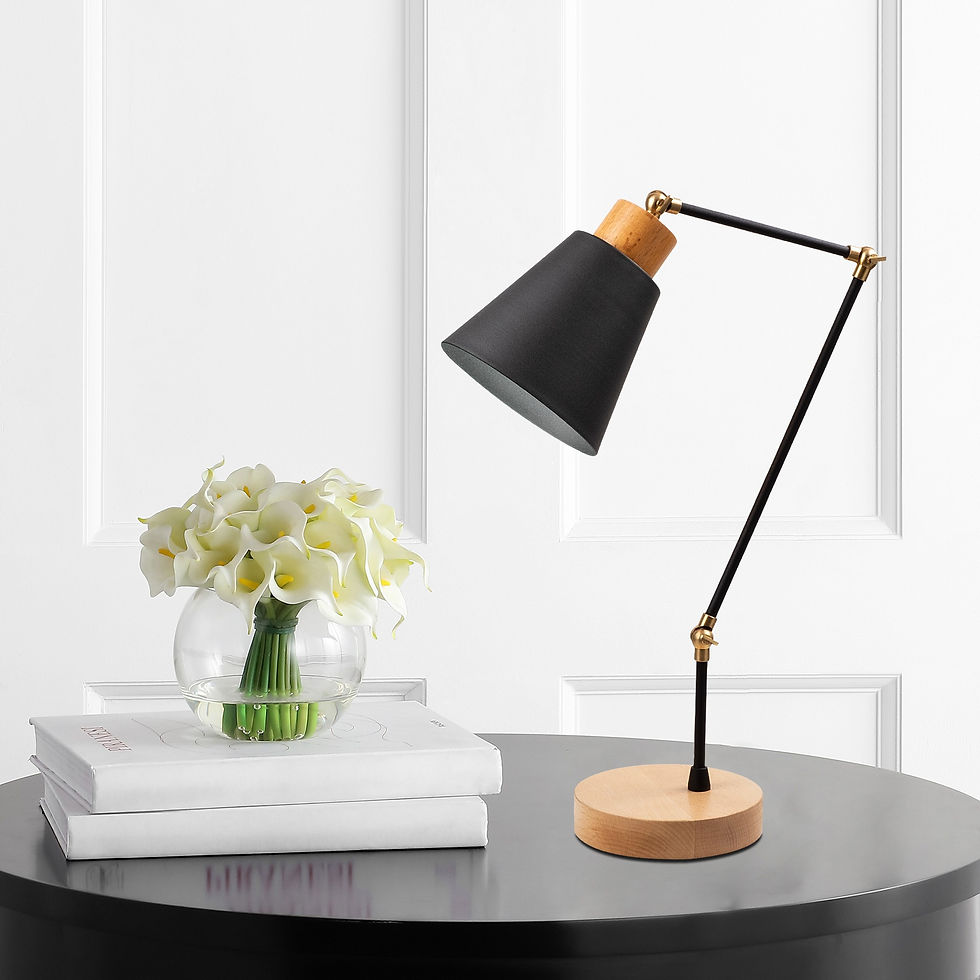 LumiNook: ScandiGlow Table Lamp